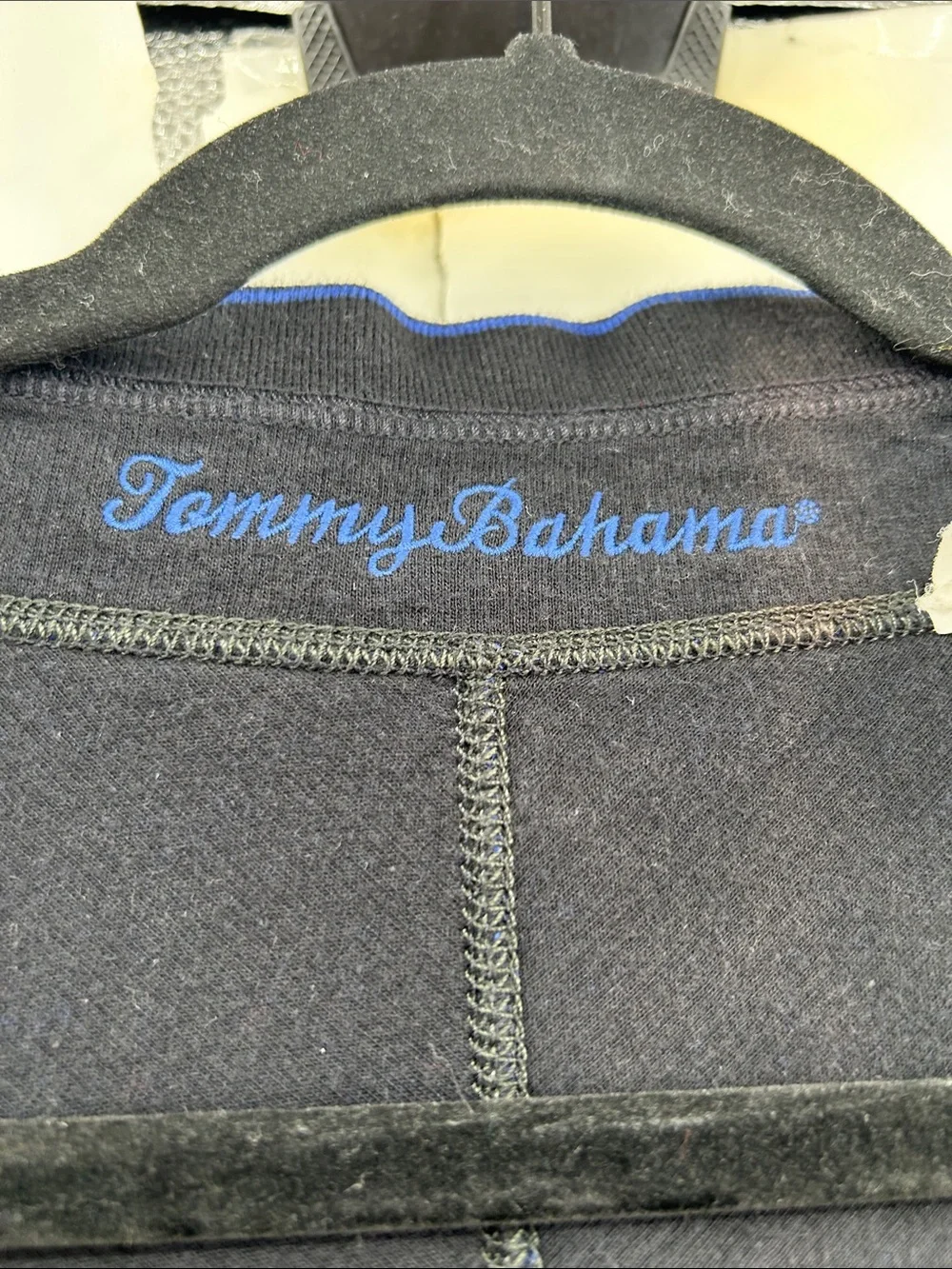 Tommy Bahama Reversible Full Zip Sweater Blue/Black Size XXL